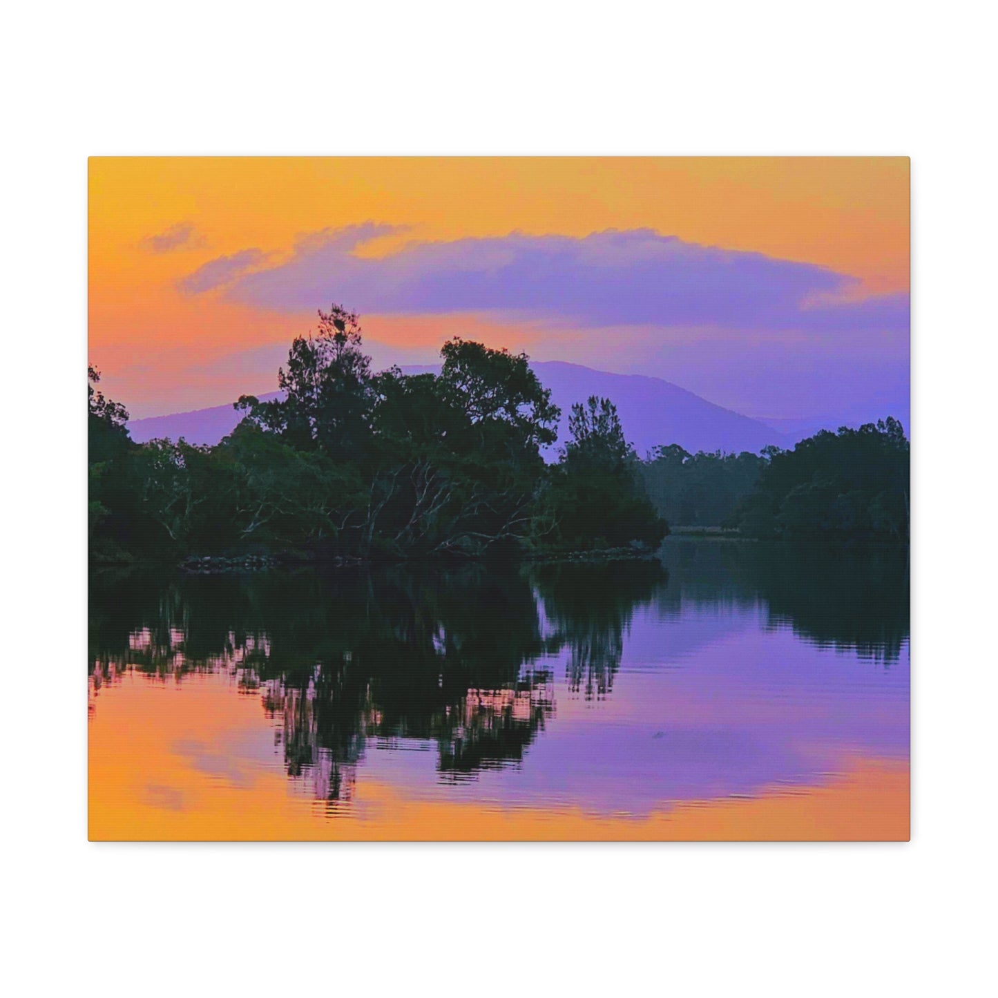 Breath of Morning Reflections Canvas Print