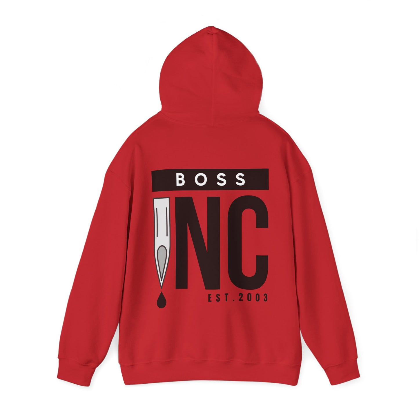 Boss INC Large Back Logo Unisex Hoodie