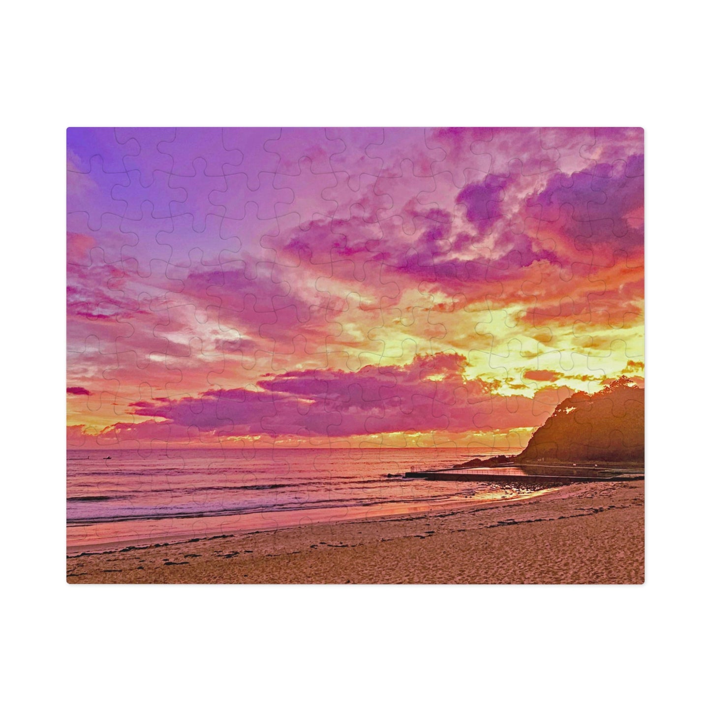 Rainbow Beach Sunrise Jigsaw Puzzle