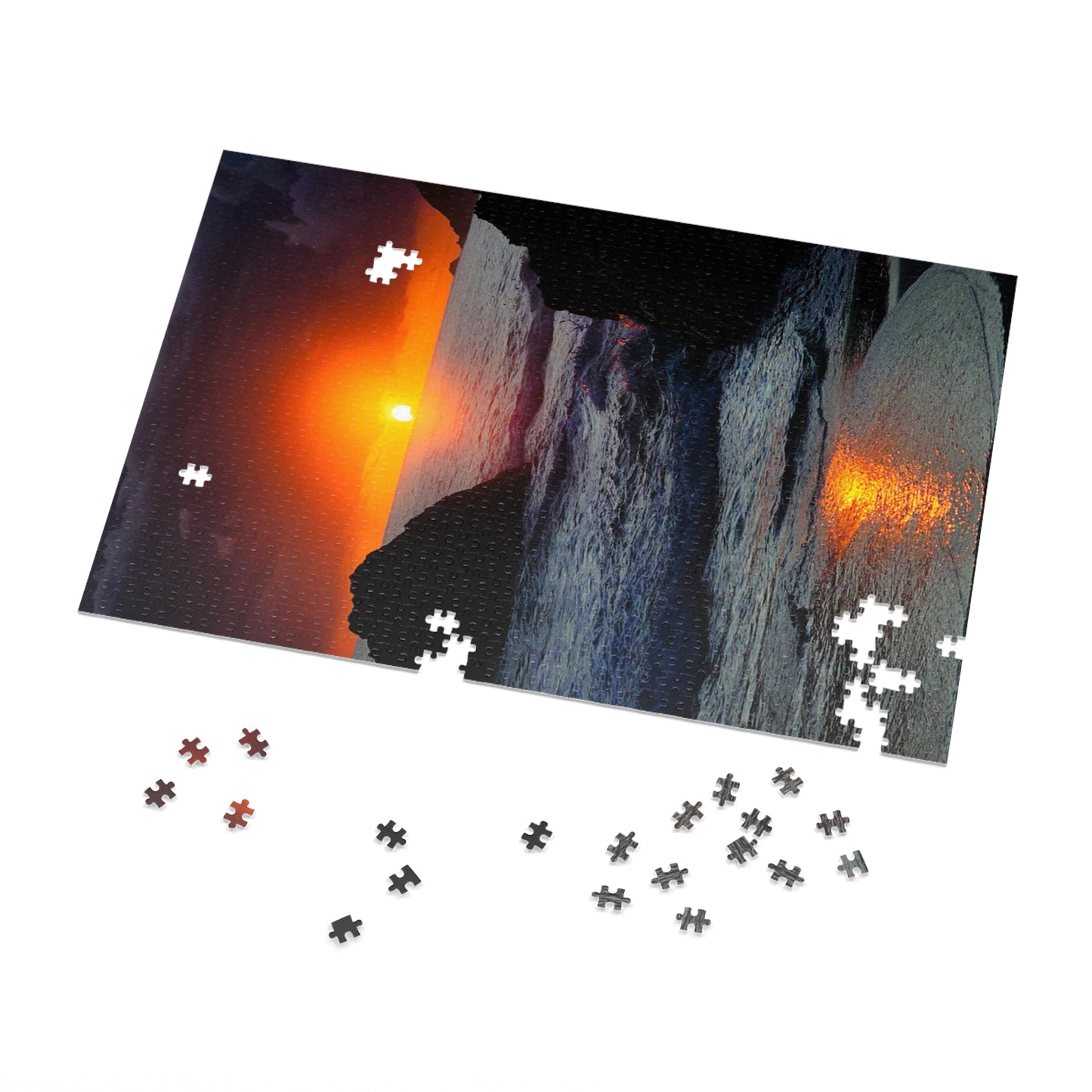 Dark Sunrise Jigsaw Puzzle