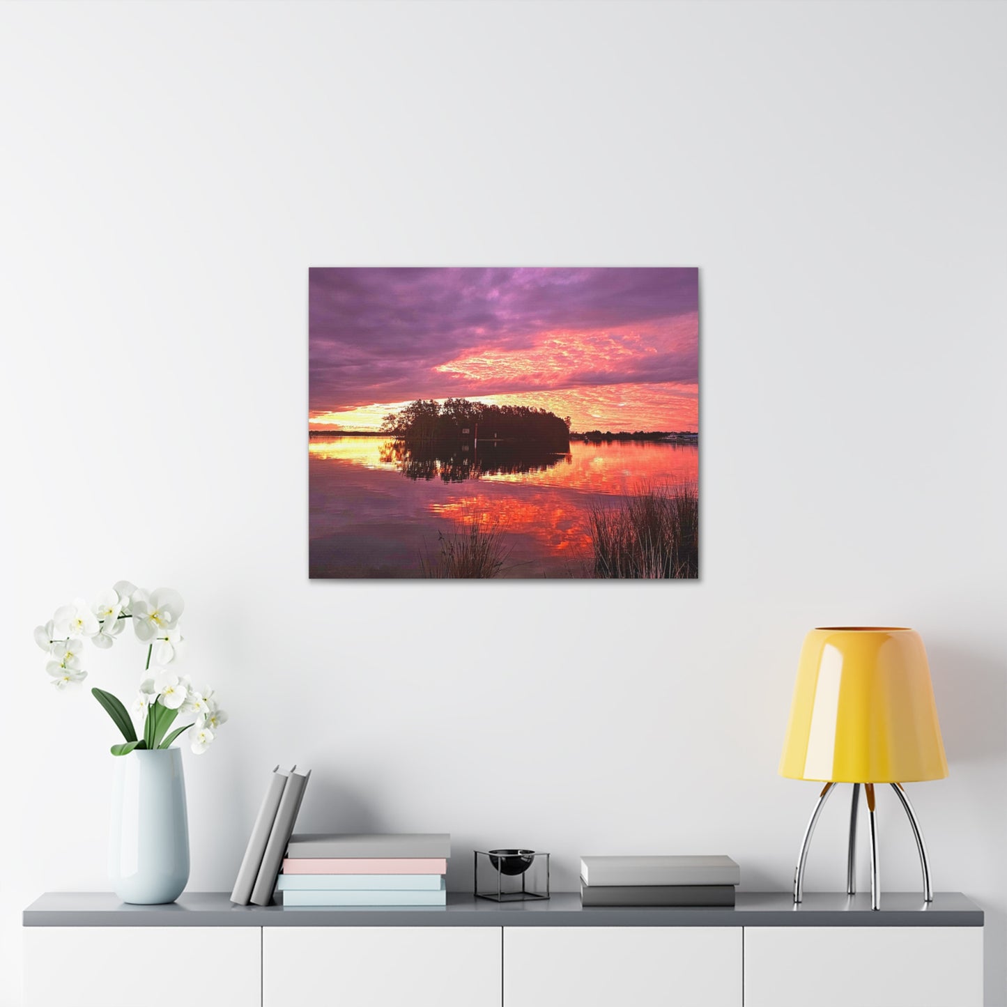 Wallis Lake Reflections Canvas Print