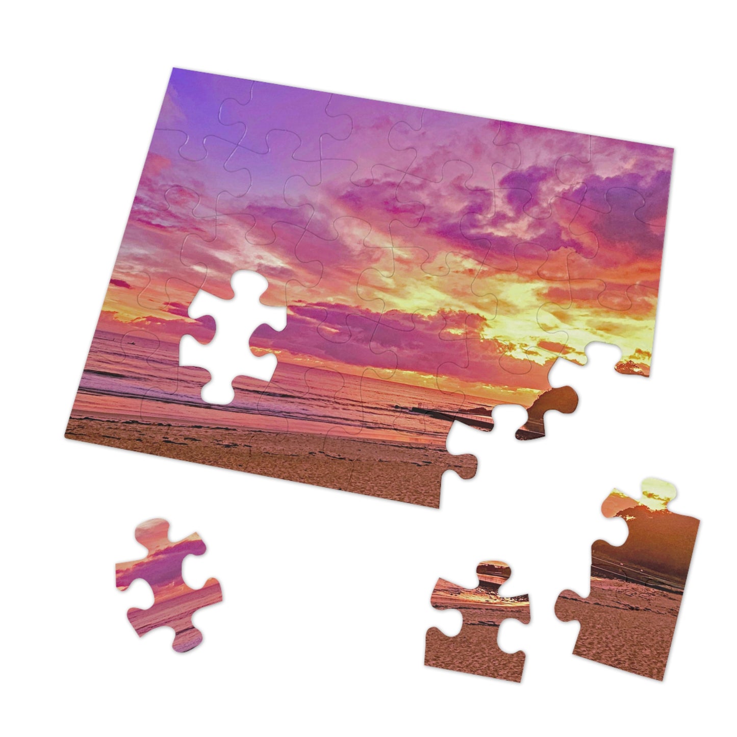 Rainbow Beach Sunrise Jigsaw Puzzle