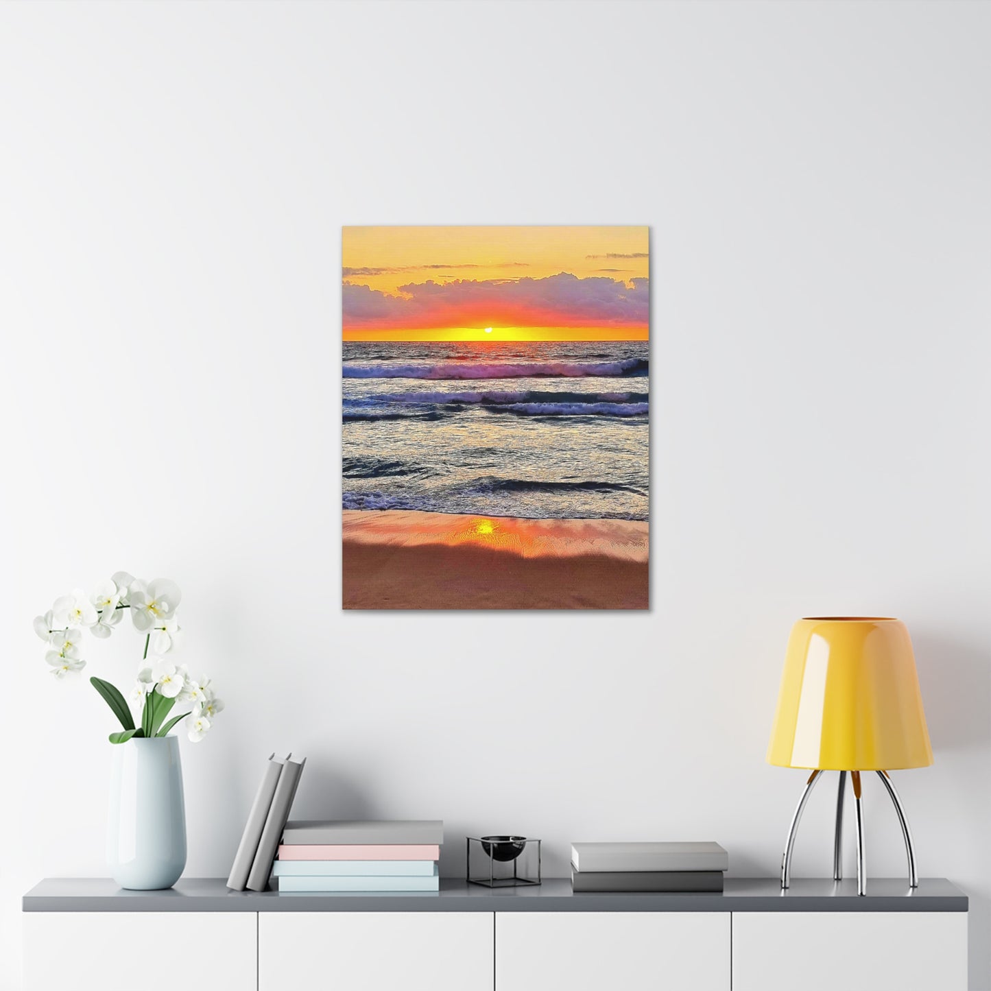 One Mile Sunrise Canvas Print