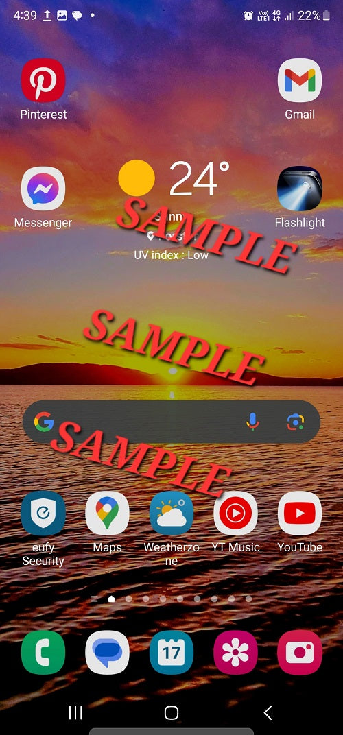 Sunset Mobile Phone Wallpaper