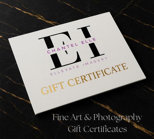 Gift Certificate - Ellevate Imagery Photogaphy & Prints
